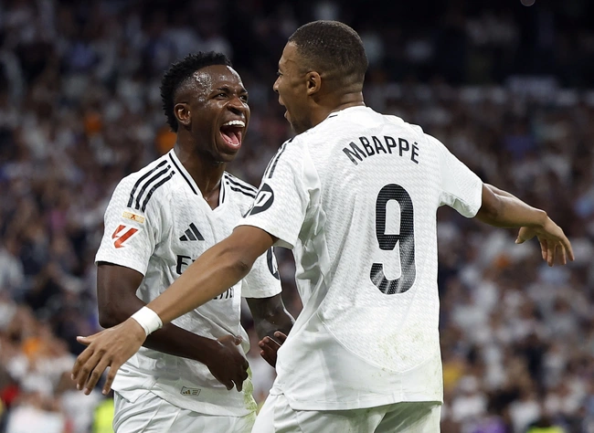 Real Madrid thăng hoa với điệu rock Vinicius - Ảnh 1.