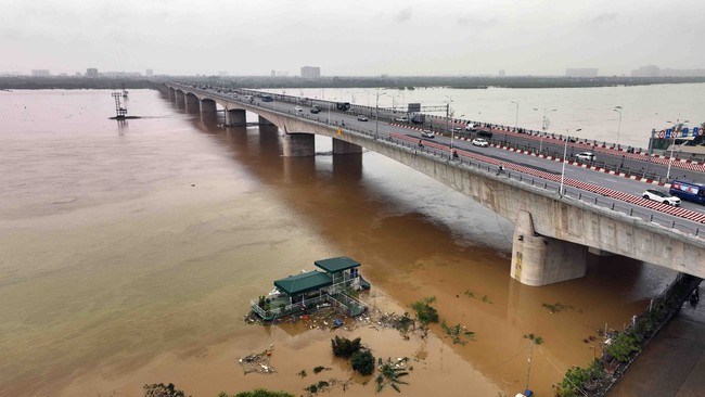 Lũ trên các sông đang tiếp tục xuống - Ảnh 1.